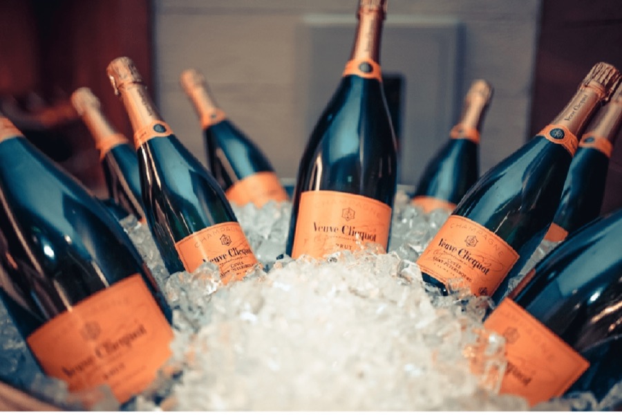 Champagne on ice